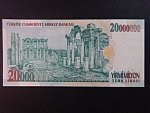 20.000.000 Turk Lirasi 2001, BNB. B293a, Pi. 215a