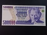 500.000 Turk Lirasi 1993, BNB. B287a, Pi. 208