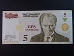 5 Turk Lirasi 2005, BNB. B295a, Pi. 217