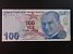 EVROPA-TURECKO - 100 Turk Lirasi 2017, BNB. B304c, Pi. 226