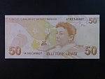 50 Turk Lirasi 2009, BNB. B303a, Pi. 225