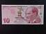 EVROPA-TURECKO - 10 Turk Lirasi 2009, BNB. B301a, Pi. 223