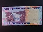 SIERRA LEONE, 5000 Leones 2013, BNB. B127b, Pi. 32