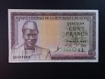 GUINEA, 100 Francs 1960, BNB. B302a, Pi. 13