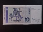 Bundesrepublik, 10 Deutsche Mark 1.9.1999 série GU/K3, Ros. 312