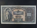 1000 Kč 8.4.1932 série B s perf. SPECIMEN nahoře
