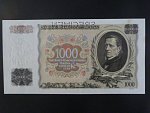 1000 Kč 1934 série M, 1x perf. SPECIMEN