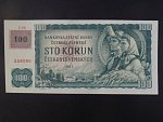 100 Kč 1961/1993 série C 09, kolek, vodoznaková výztuž na rubu