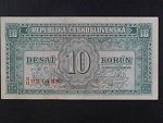 10 Kčs 1945 série S/D