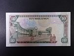 KEŇA, 10 Shillings 1993, BNB. B125e, Pi. 24