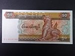 MYANMAR, 50 Kyats 1995, BNB. B107b, Pi. 73