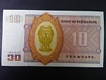BURMA, 10 Kyats 1973, BNB. B1003a, Pi. 58
