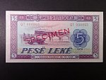 5 Leke 1976 SPECIMEN, BNB. B220s2, Pi. 42