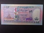 BANGLADÉŠ, 25 Taka 2013, BNB. 357a, Pi. 62