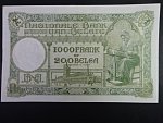 1000 Francs / 200 Belgas 15.5.1939, BNB. B104c, Pi. 104