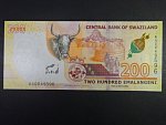SWAZILAND, 200 Emalangeni 2017, BNB. B238a, Pi. 43
