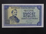 20 Kčs 1945 série HV