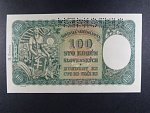 100 Ks 7.10.1940 II.vydání, kolkovaná série K6, perf. SPECIMEN nahoře