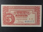 5 Kčs 25.1.1949 série A 61
