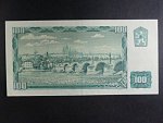 100 Kč 1961/1993 série C 57, kolek, vodoznaková výztuž na líci