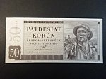 50 Kčs 29.8.1950, série A 08
