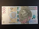 500 Zlotych 2017 série AK, BNB. B864a