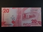 KYRGYSTÁN, 20 Som 2023, BNB. B235a