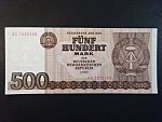 DDR - 500 Mark 1975 série AC, Ro. 365a, Grab. DDR-27a