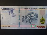 BURUNDI, 5000 Francs 2022, BNP. B244a
