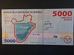 BURUNDI, 5000 Francs 2022, BNP. B244a