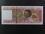 MADAGASKAR, 25.000 Francs 1998, BNB. B316a, Pi. 82