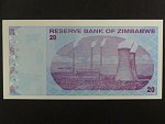 ZIMBABWE, 20 Dollars 2009, BNB. B186a, Pi. 95