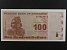 AFRIKA - ZIMBABWE, 100 Dollars 2009, BNB. B188a, Pi. 97