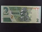 ZIMBABWE, 2 Dollars 2019, BNB. B192a