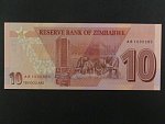 ZIMBABWE, 10 Dollars 2019, BNB. B194a
