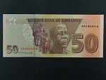 ZIMBABWE, 50 Dollars 2020, BNB. B196a