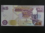 ZAMBIE, 5 Kwacha 2012, BNB. B153a, Pi. 50