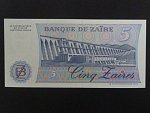 ZAIRE, 5 Zaires 1985, BNB. B111b, Pi. 26A