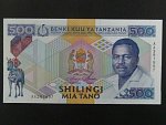 TANZANIE, 500 Schillingi 1992, BNB. B120a, Pi. 21