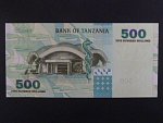 TANZANIE, 500 Schillings 2003, BNB. B134a, Pi. 35