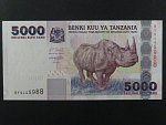 TANZANIE, 5000 Schillings 2003, BNB. B137a, Pi. 38