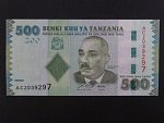 TANZANIE, 500 Schillings 2011, BNB. B139a, Pi. 40