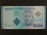 TANZANIE, 1000 Schillings 2011, BNB. B140a, Pi. 41