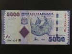 TANZANIE, 5000 Schillings 2015, BNB. B142b, Pi. 43
