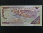 SOMÁLSKO, 1000 Schillings 1996 série G004, BNB. B312d, Pi. 37