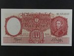 ARGENTINA, 10 Pesos 1960, BNB. B323i, Pi. 270