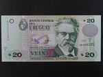 URUGUAY, 20 Pesos uruguayos 2011, BNB. B545f, Pi. 86