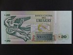 URUGUAY, 20 Pesos uruguayos 2011, BNB. B545f, Pi. 86