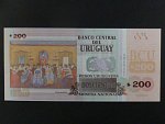 URUGUAY, 200 Pesos uruguayos 2015, BNB. B555a, Pi. 96