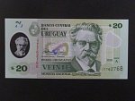 URUGUAY, 20 Pesos uruguayos 2020, BNB. B560a